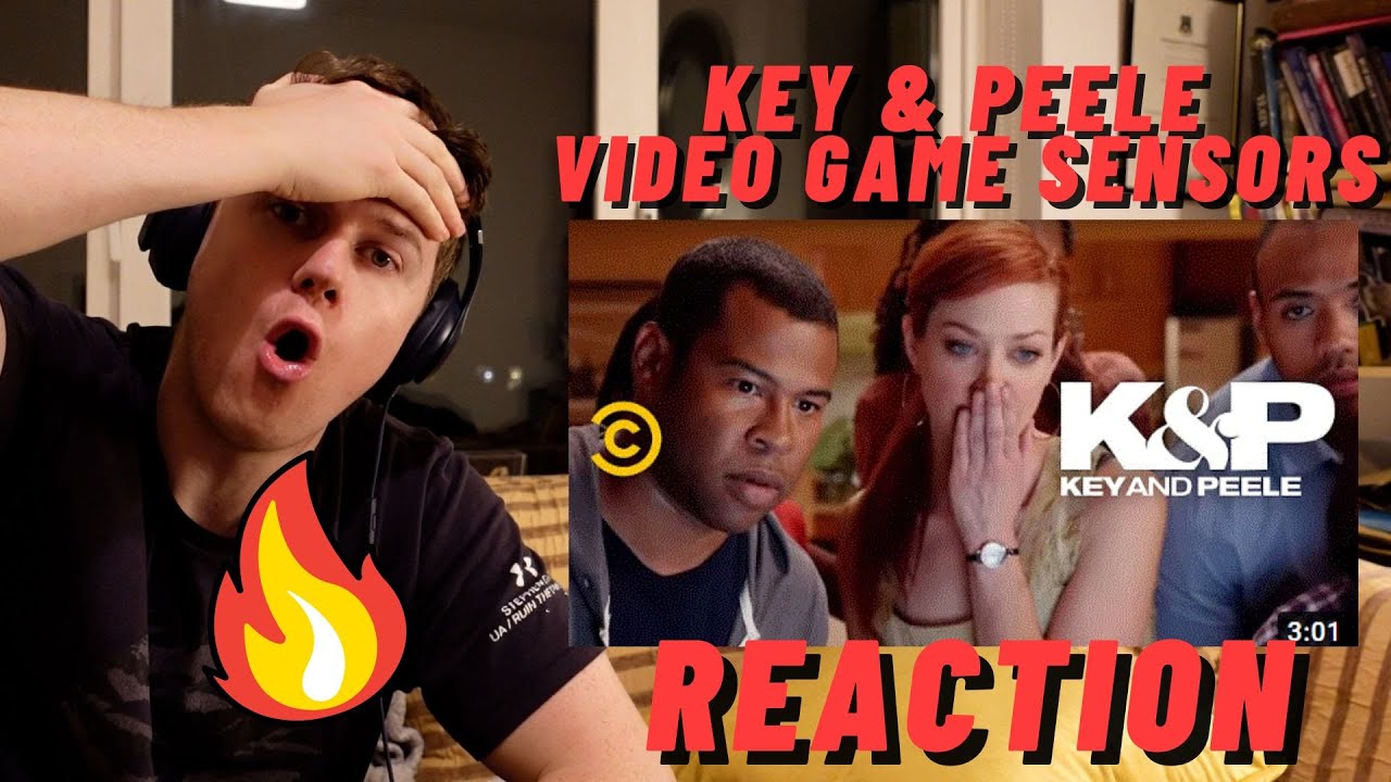 FIRST TIME WATCHING Key & Peele Video Game Sensors ((IRISH