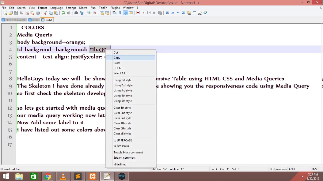 table responsive using HTML CSS & Media Queries (Mobile Responsive ...