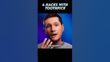 4 toothpick hacks💡#shorts #viral #lifehacks @5MinuteCraftsYouTube