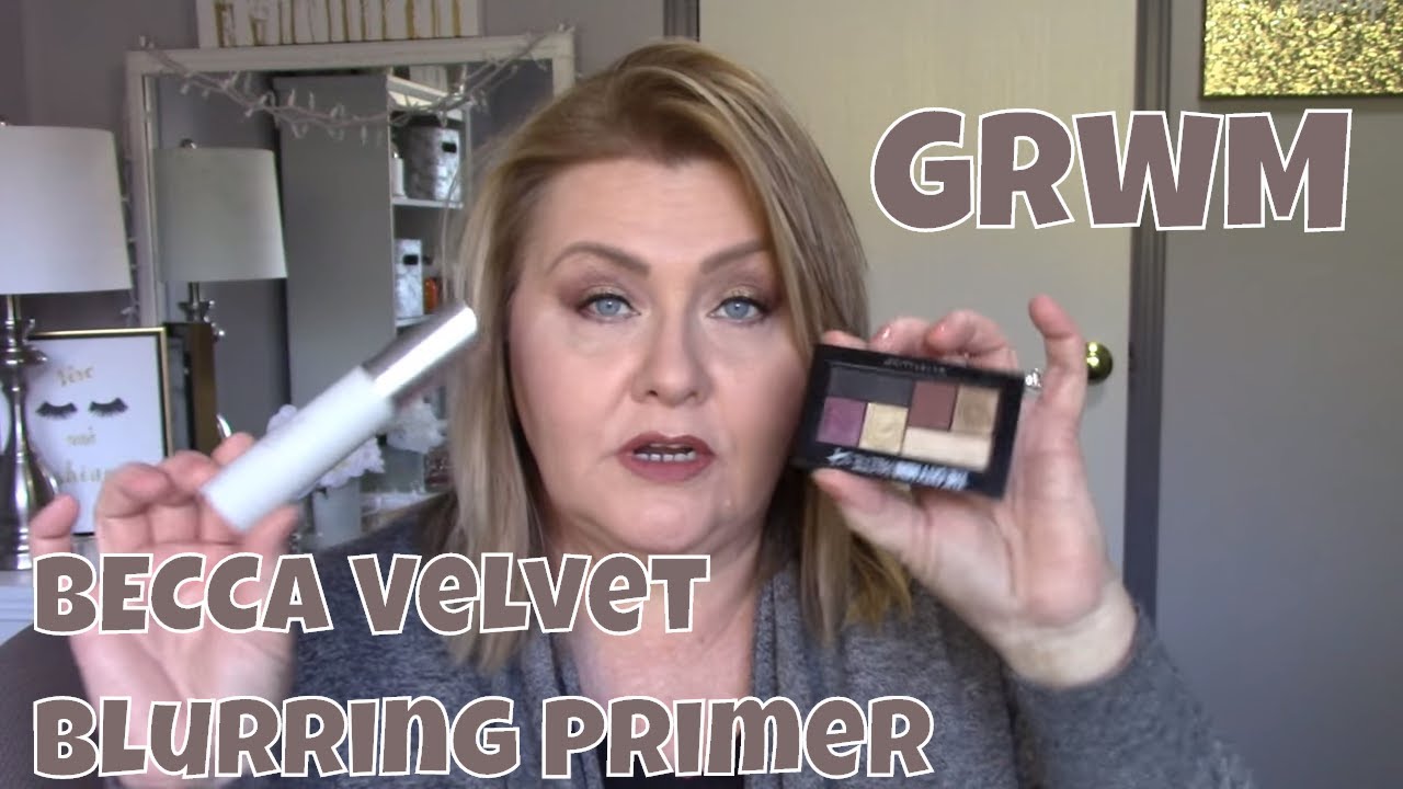 GRWM 1st Impressions BECCA Velvet Blurring Primer and Other New Products|Trish Oliver|BeautyByTrish