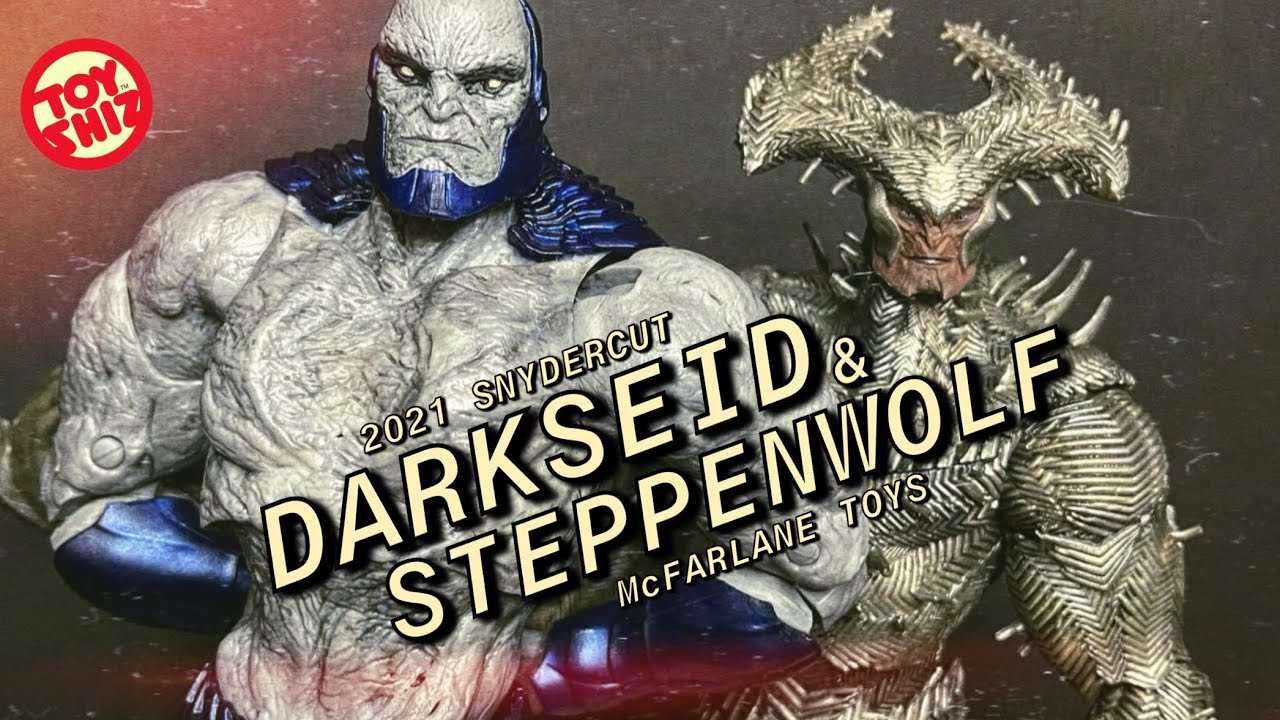 2021 DARKSEID & STEPPENWOLF Snydercut DC Multiverse Wave by McFarlane Toys