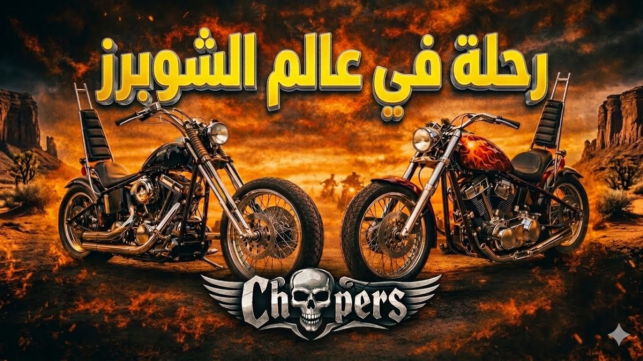 افيونة الموتسكلات | رحلة فى عالم الشوبرز | CHOPPERS