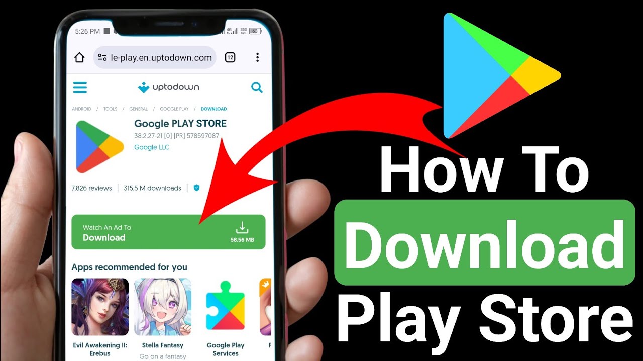 How to download google play store  play store download kaise kare