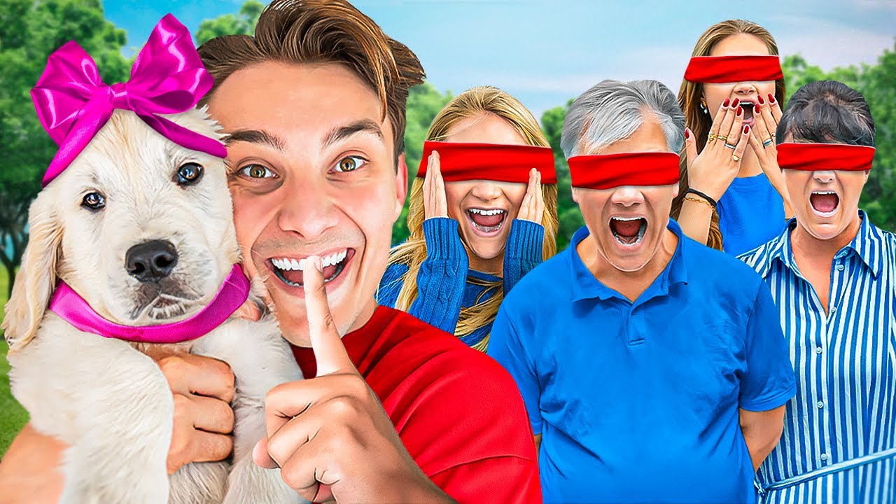 Giver Min Familie En Hundehvalp, Uden de vidste det