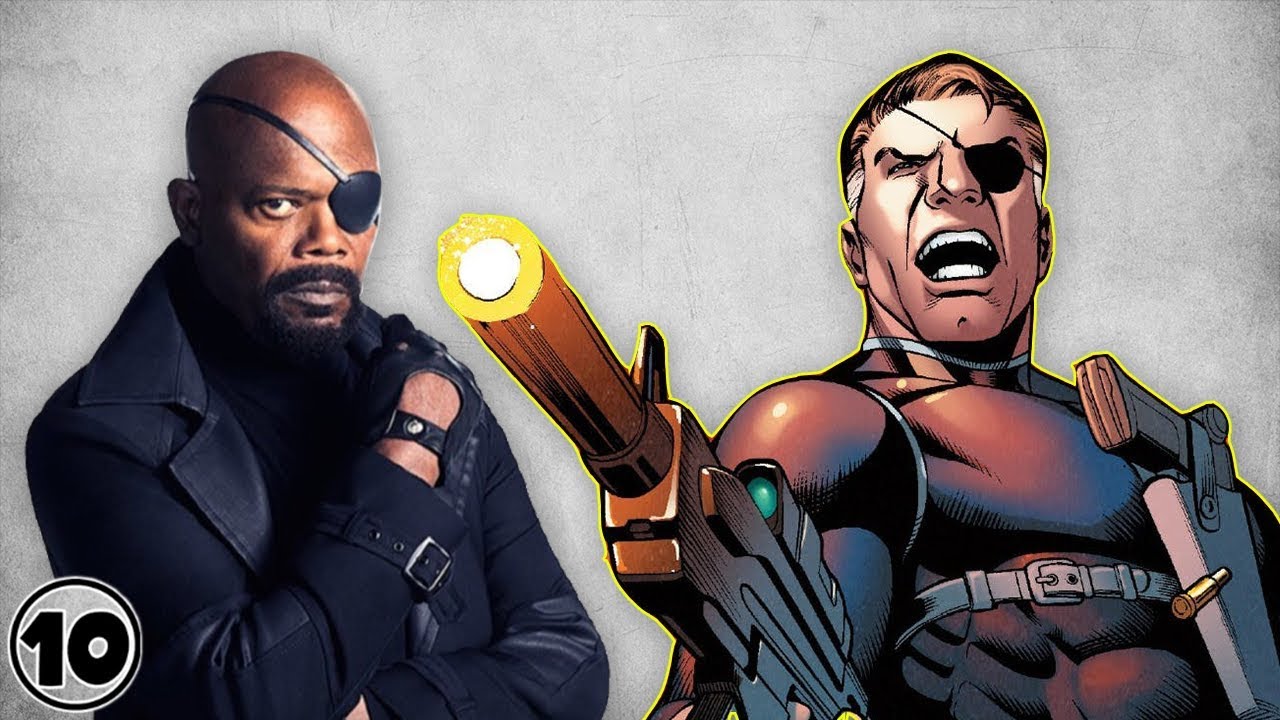 Top 10 Alternate Versions of Nick Fury