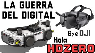 HDZERO GOGGLES: HAY COMPETENCIA EN EL FPV DIGITAL - ¿SOFTWARE ABIERTO?