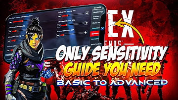 How to find Your Perfect Sensitivity Settings in Apex Legends Mobile | Complete Guide/Tutorial