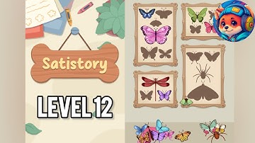 Satistory: Tidy Up ASMR Game – Level 12 Walkthrough Solutions | iOS / Android Gameplay