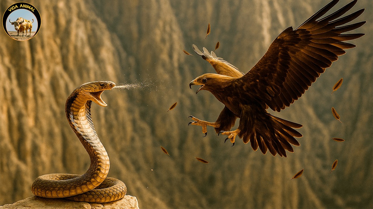 NAMIBIA SALVAJE – El Duelo Mortal entre el Águila y la Serpiente #animalessalvajes | Vida Animal TV
