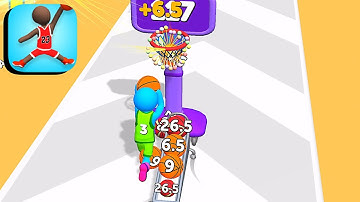 Shoot Balls Run ​- All Levels Gameplay Android,ios (Part 28)