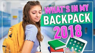 WHAT'S IN MY BACKPACK | Back to School 2018