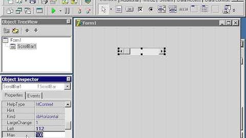 25 Delphi 7 Компонента ScrollBar