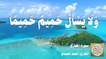 070 أحمد نعينع   سورة المعارج - مقطع مميز 01