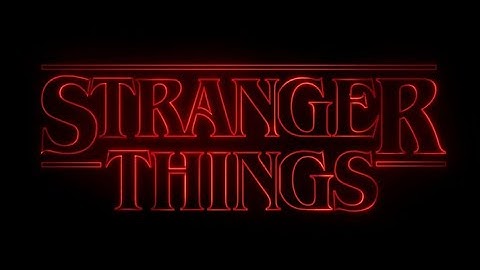 Re-Created The STRANGER THINGS INTRO!!!