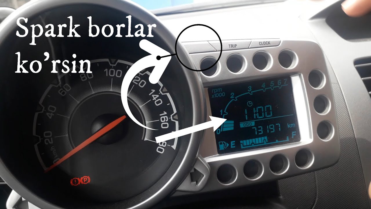 spark tuning tablo 3 knopkani ulash спарк панель приборов - YouTube