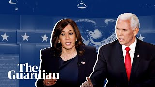 Mike Pence and Kamala Harris spar on Covid, race and climate in VP debate - highlights