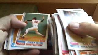 1982 Topps Baseball complete set cards