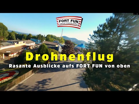 Drohnenflug über das FORT FUN