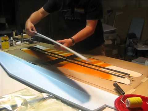 Making a Composite Plane - Laying Up Wing the Wing p 2 #5 .wmv - YouTube