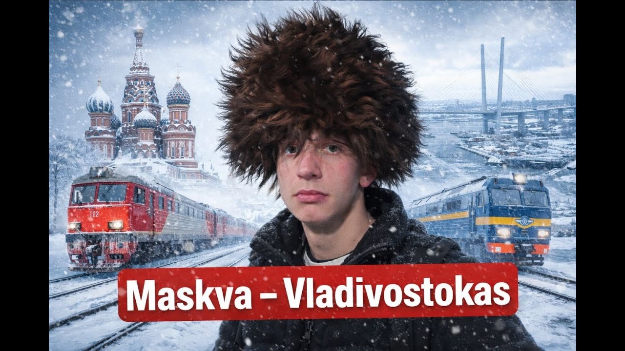 Kelionė Ilgiausiu Traukinio Maršrutu Pasaulyje