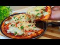 PIZZA 🍕 à la Poêle ‼️👌🔝+ Sauce Tomate / Recette Cuisine Marocaine | Pan Pizza Recipe