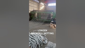 Rockfall net # Slope protection # Double twisted hexagonal netting # High strength steel wire mesh