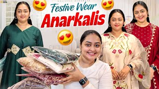OMG 😱😱 Festive Anarkalis Under Budget 😮😮 || Heavenly Homemade