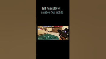 Rainbow Six mobile gameplay #shorts