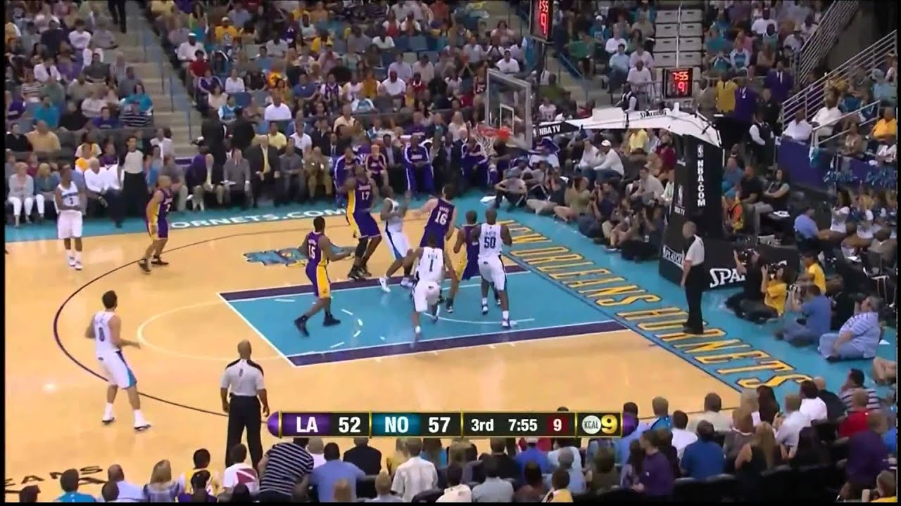 Lakers vs Hornets (Playoffs 2011 Game 4) 04.24.11 Lakers ...