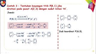 TransGeo Rotasi dan Dilatasi Matematika 11