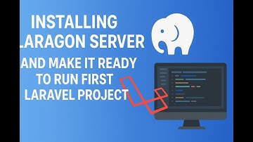 Installing Laragon server and make it ready to run first Laravel project