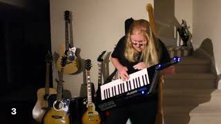 Top 10 guitar solos on a keytar.