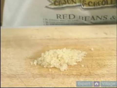 How to Make Garlic Mashed Potatoes : Cut Garlic for Garlic Mashed Potatoes