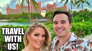 COME TO THE BAHAMAS WITH US! OUR 3 YEAR ANNIVERSARY | (ATLANTIS PARADISE ISLAND) KELLY &amp; STEPHEN