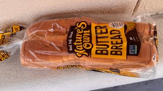 “NATURES OWN” Butter Bread #1 Selling Loaf Bread Brand. 