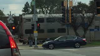BNSF Metra: Arrives & Departs In Westmont, IL- 10/27/18
