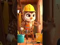 owl construction #trendingshorts #wildlife #wildlifeentertainment