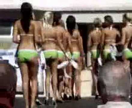 Miss coast Belgium 2007 bikini part 2