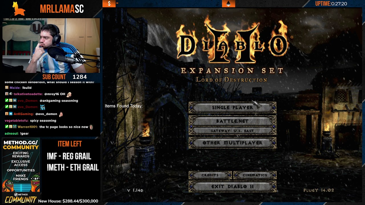 DIABLO 2 - ULTIMATE GRAIL ACCOUNT (08/03/2021)