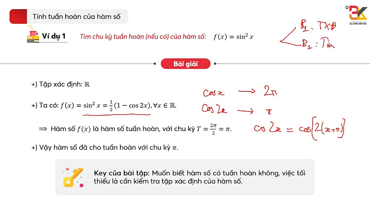 Chu kì của các hàm số không có khi nào năm 2024