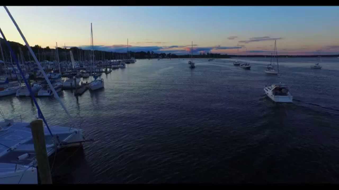 East Greenwich Harbor by Sky YouTube