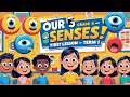 شرح الوحدة الأولى انجليزي للصف الرابع الدرس الاول 2026 English Unit 1 Lesson 1 Our Senses شرح الوحدة الأولى انجليزي للصف الرابع الدرس الاول 2026 English Unit 1 Lesson 1 Our Senses