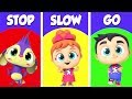 Traffic Safety Song | Nursery Rhymes and Baby Songs | Kids Rhyme by The Supremes