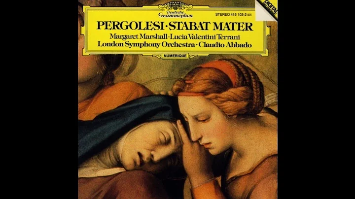 Giovanni Battista Pergolesi - Stabat Mater [1985] ...