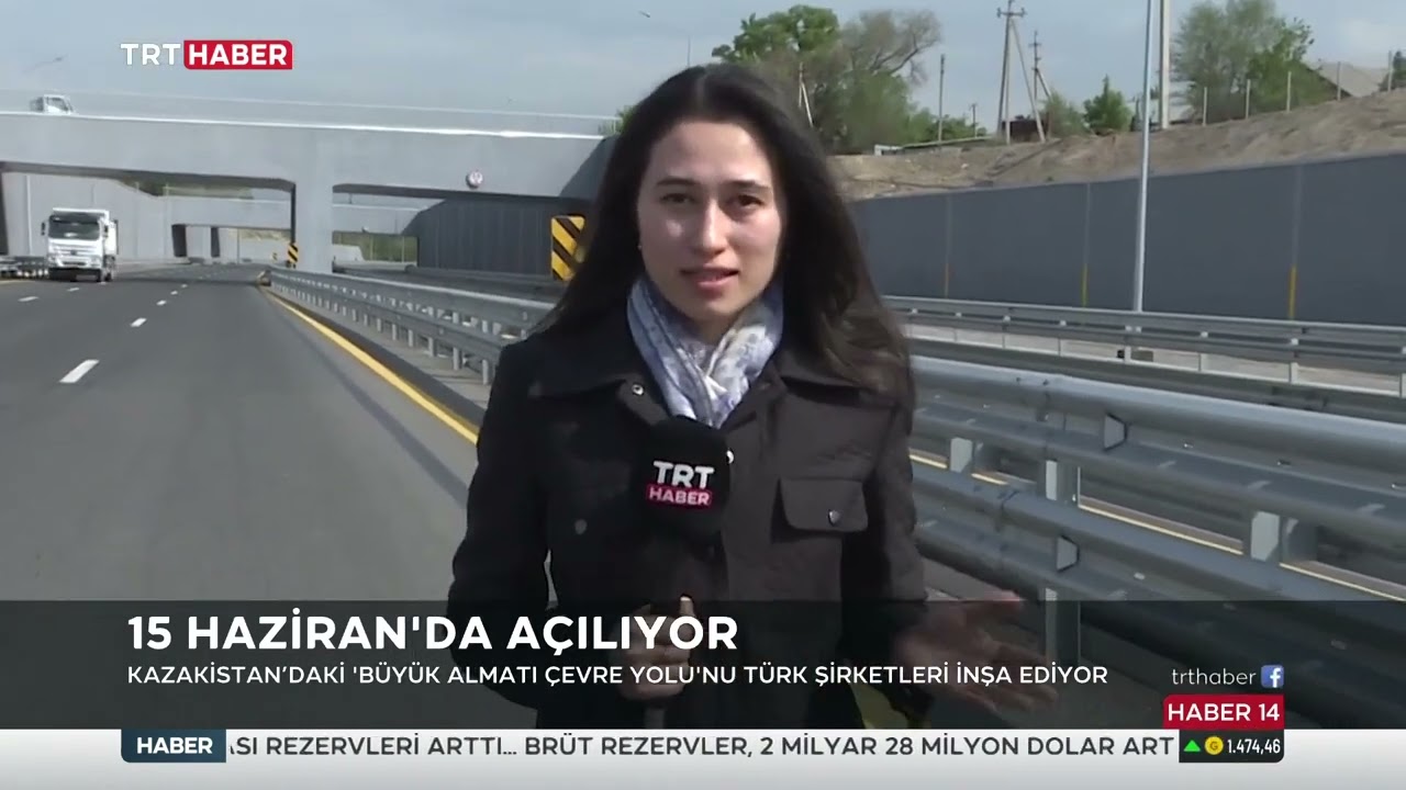 Kazakistan Büyük Almatı Çevre Yolu Projesi