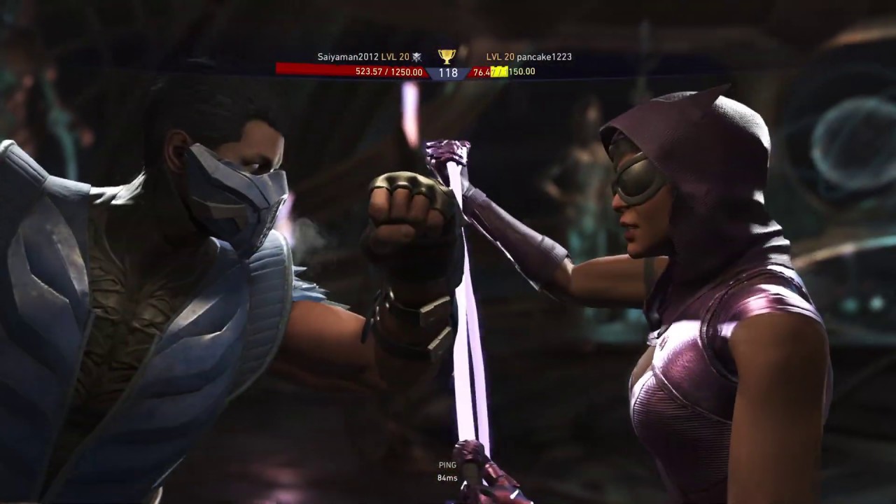 Injustice 2 Online Matches - Saiyaman2012 (Catwoman) VS Sub-Zero
