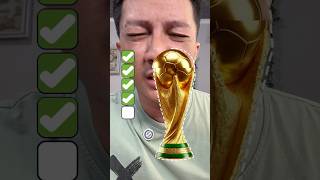 Susun Piala Dunia Sambil Tutup Mata