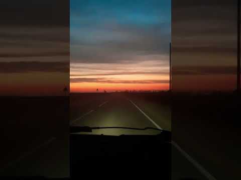 Видео красивого заката на Ставрополье