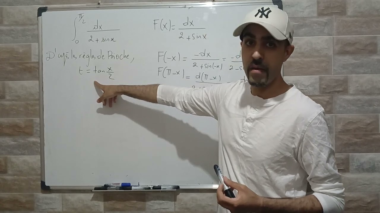 Intégrale trigonométrique 3 : Règle de Bioche ( t = tan x/2 )