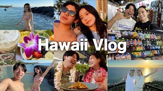 【ハワイvlog】交際6年記念で初のハワイ旅行に行ったら最高すぎた🌺